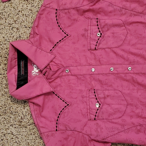 Rock 47 by Wrangler Button Up Lomg Sleeve Shirt - Picture 2 of 9